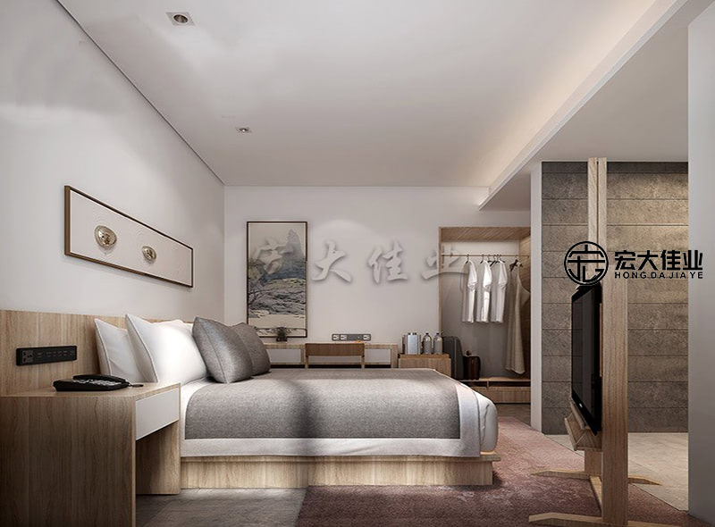 原宿风酒店装修效果图