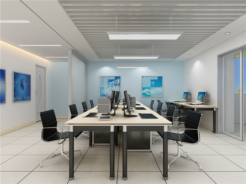 办公室装修设计中灯光和装饰品需要注意什么