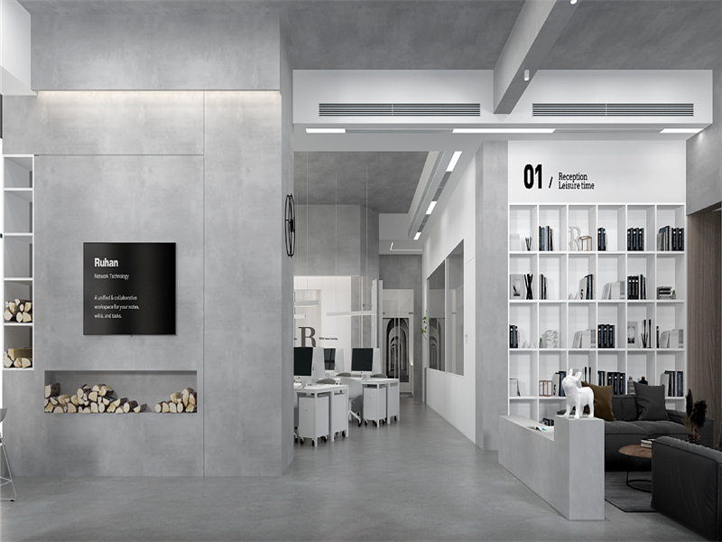 简装工业风办公改造