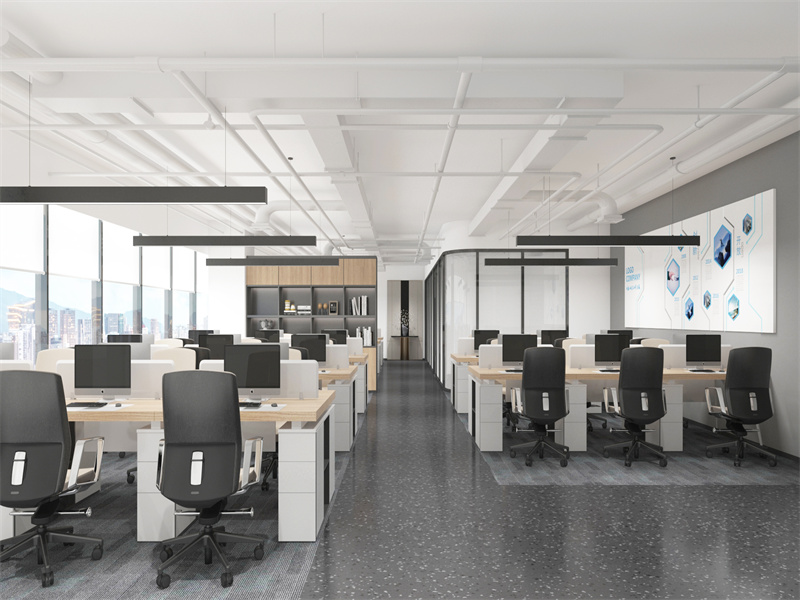 高金亮光电办公改造