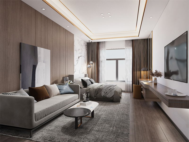 高金亮光电办公改造